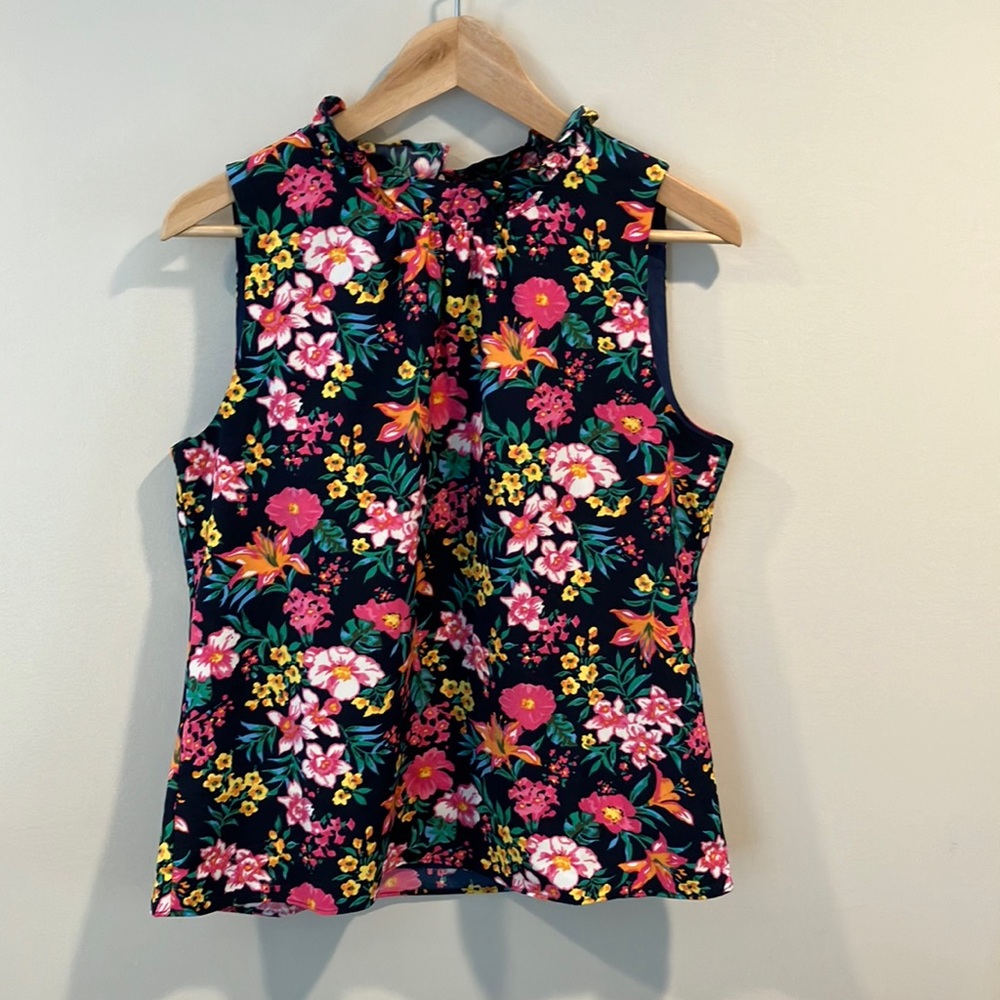 J Crew Floral Top
